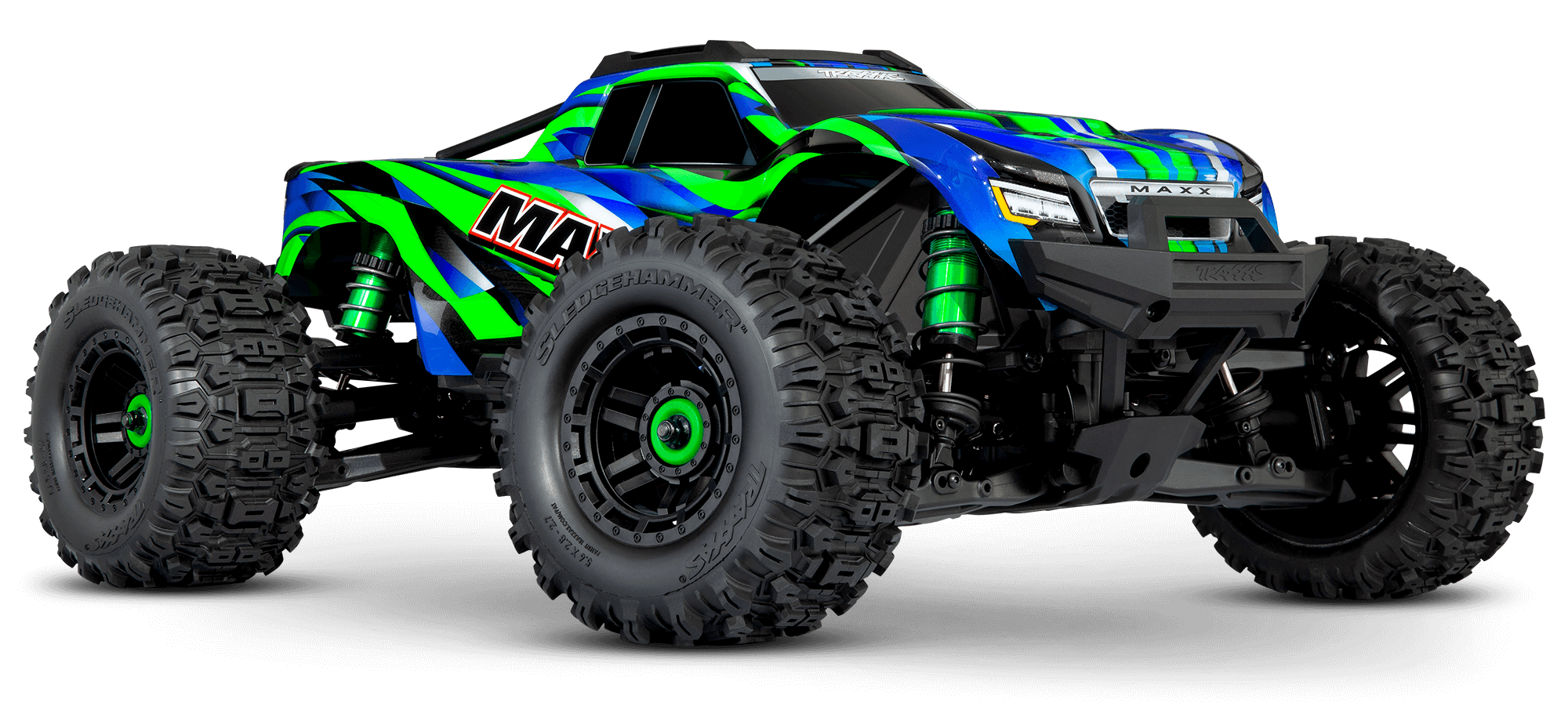 Automodel Traxxas Wide-MAXX Monster Truck 4WD 1/10 RTR - Verde